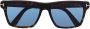 TOM FORD Eyewear Zonnebril met schildpadschild design Bruin - Thumbnail 1
