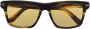 TOM FORD Eyewear Zonnebril met schildpadschild design Bruin - Thumbnail 1