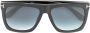TOM FORD Eyewear zonnebril met vierkant montuur Zwart - Thumbnail 1