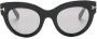 TOM FORD Eyewear Zonnebril met vlinder montuur Zwart - Thumbnail 1