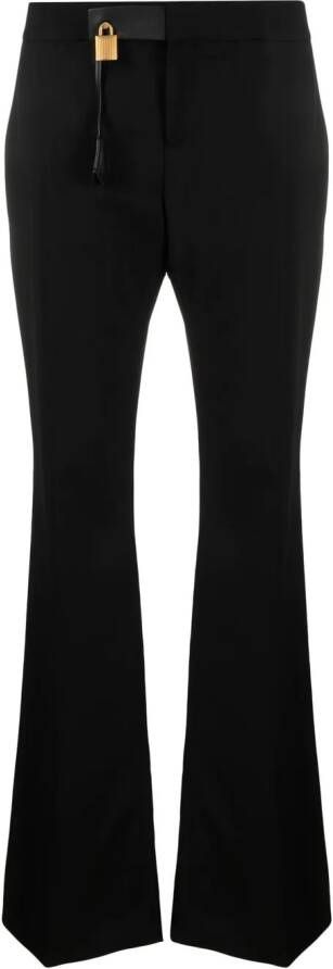TOM FORD Flared broek Zwart