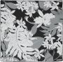 TOM FORD Sjaal met bloemenprint Grijs - Thumbnail 1