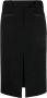 TOM FORD Midi-rok met split Zwart - Thumbnail 1