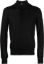 TOM FORD Gebreid poloshirt Zwart - Thumbnail 1