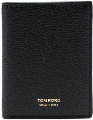 TOM FORD Leren portemonnee Zwart