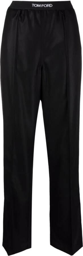 TOM FORD High waist broek Zwart