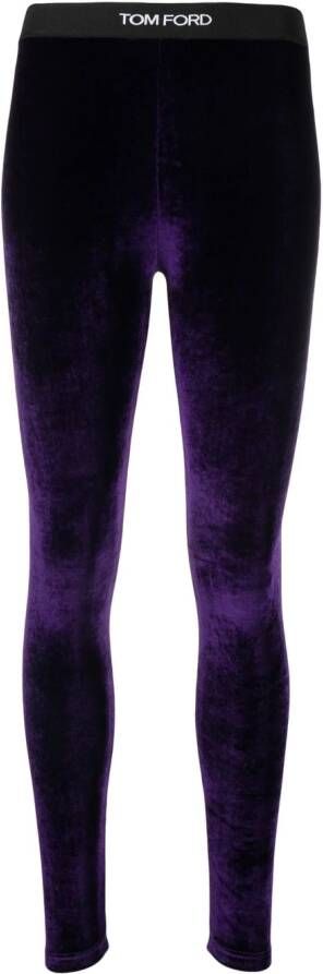 TOM FORD High waist legging Paars