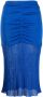 TOM FORD High waist midi-rok Blauw - Thumbnail 1
