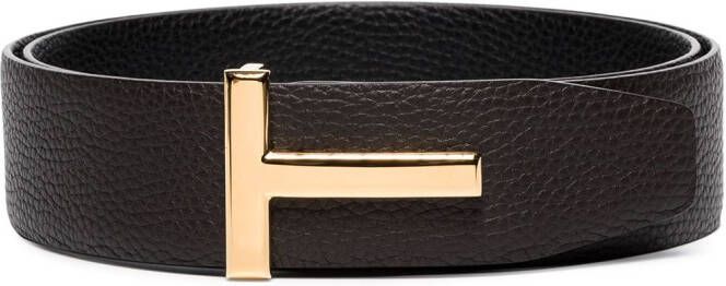 TOM FORD Klassieke riem Bruin