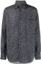 TOM FORD Overhemd met luipaardprint Grijs - Thumbnail 1