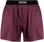 TOM FORD Boxershorts met logopatch Rood - Thumbnail 1