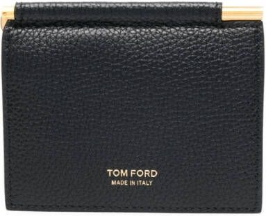 TOM FORD Leren portemonnee Zwart