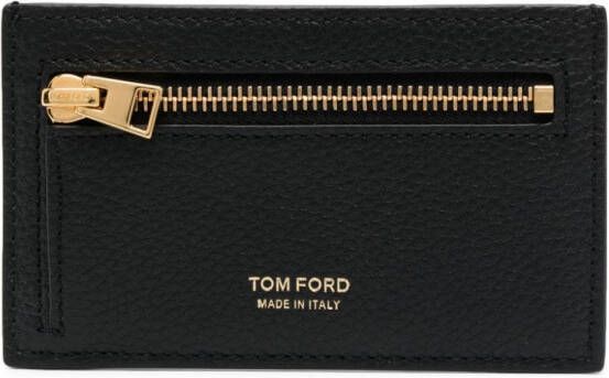 TOM FORD Pasjeshouder met logo Zwart