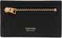 TOM FORD Pasjeshouder met logo Zwart - Thumbnail 1