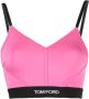 TOM FORD Bralette met logo afwerking Roze - Thumbnail 1