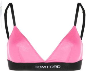 TOM FORD Bh met logoband Roze