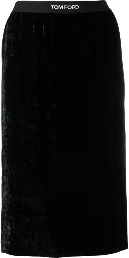 TOM FORD Midi-rok Zwart