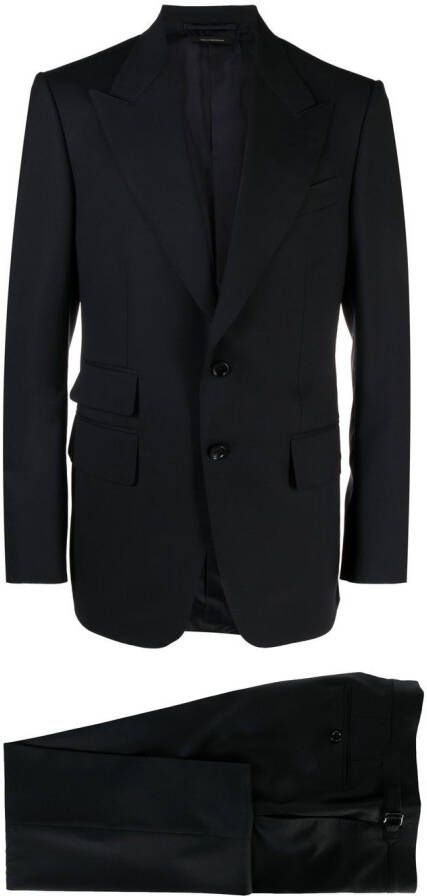TOM FORD Pak met opstaande revers Blauw