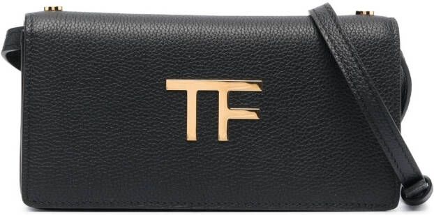 TOM FORD Rechthoekige schoudertas Zwart