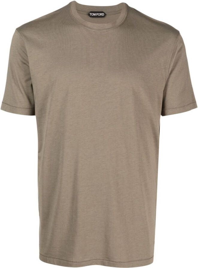 TOM FORD T-shirt met ronde hals Groen