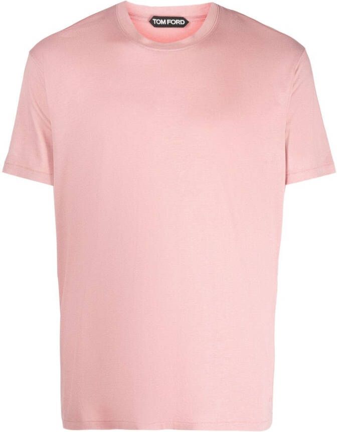 TOM FORD T-shirt met ronde hals Roze
