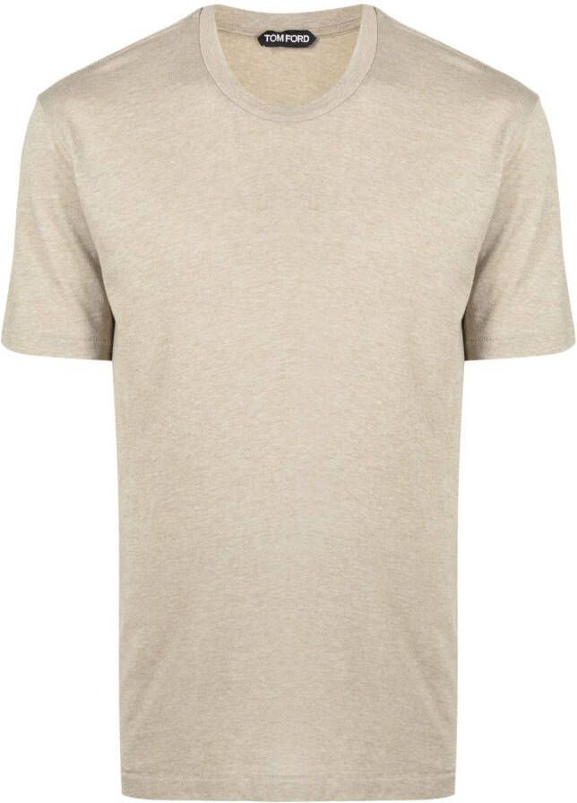 TOM FORD Ruimvallend T-shirt Groen