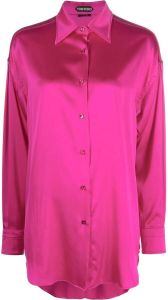 TOM FORD Satijnen blouse Roze