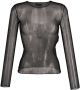 TOM FORD Doorzichtige tanktop Zwart - Thumbnail 1