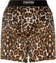TOM FORD Shorts met luipaardprint Beige - Thumbnail 1