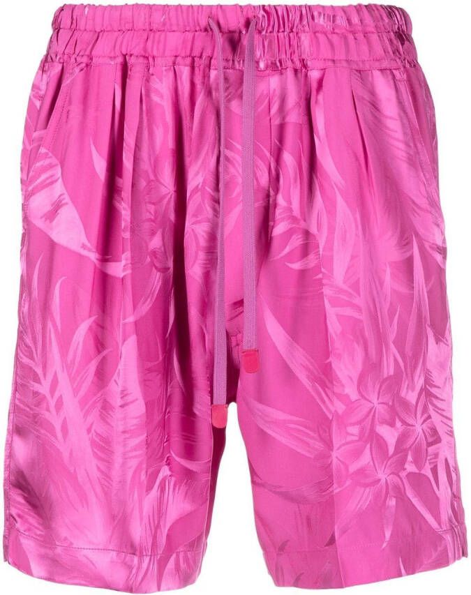 TOM FORD Shorts met print Roze