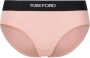 TOM FORD Slip met logoprint Roze - Thumbnail 1