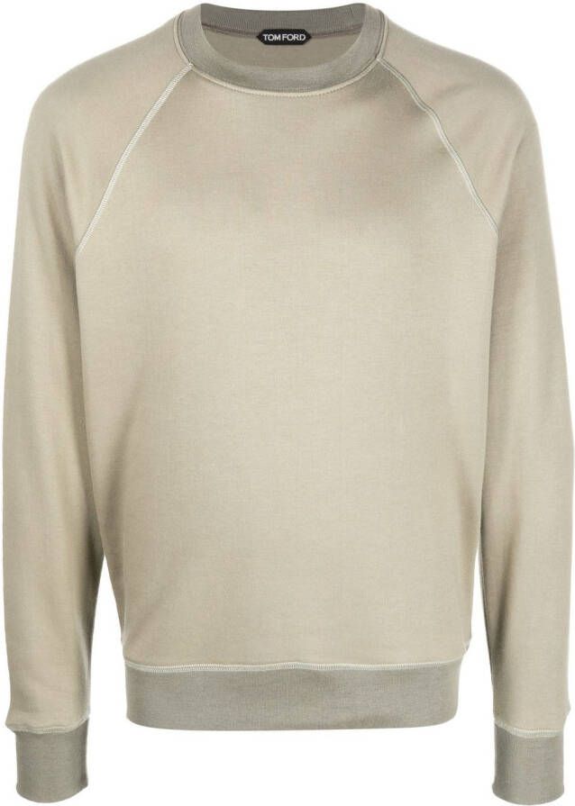 TOM FORD Sweater met ronde hals Groen