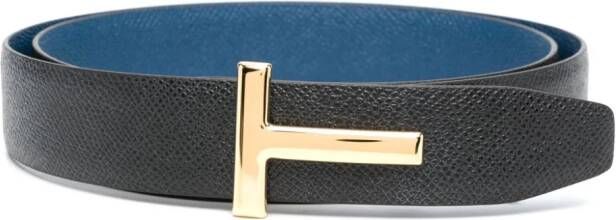 TOM FORD Omkeerbare riem Zwart