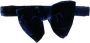 TOM FORD Fluwelen vlinderdas Blauw - Thumbnail 1