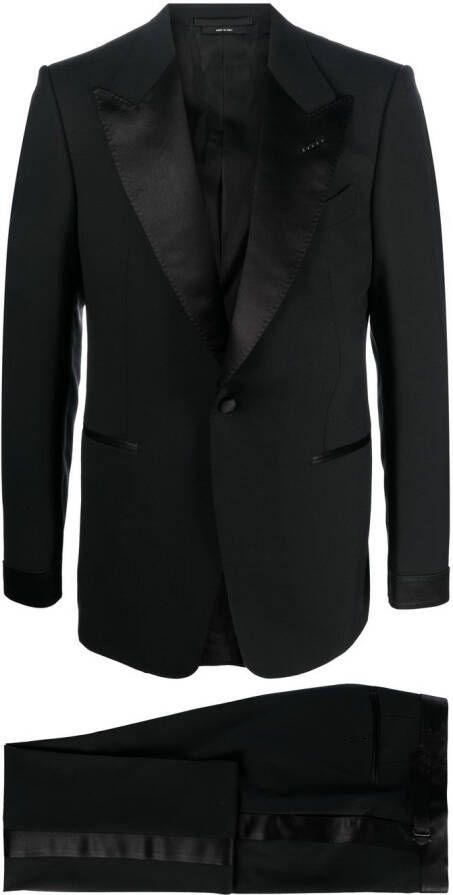 TOM FORD Wollen pak Zwart