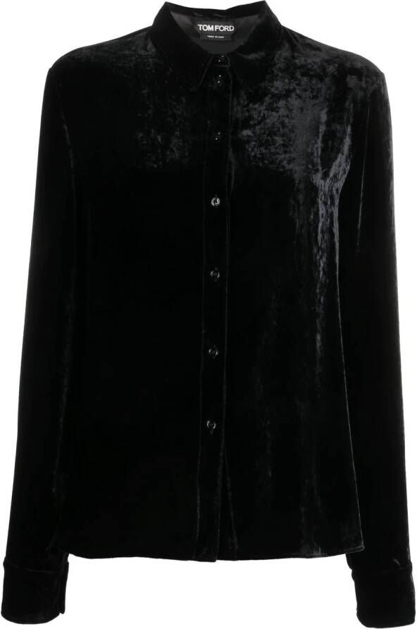 TOM FORD Zijden blouse Zwart
