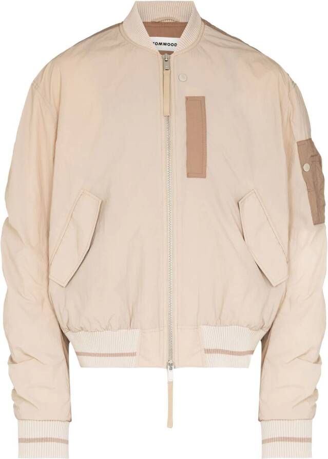 Tom Wood Bomberjack Beige