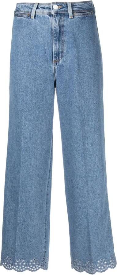 Tommy Hilfiger Cropped jeans Blauw