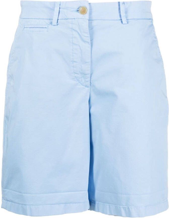 Tommy Hilfiger Shorts met geborduurd logo Blauw