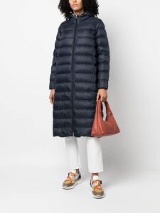 Tommy Hilfiger hooded padded coat Blauw