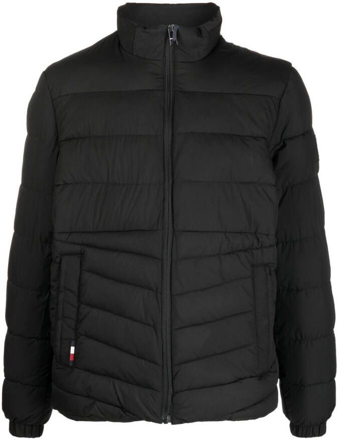 Tommy Hilfiger Jack met rits Zwart