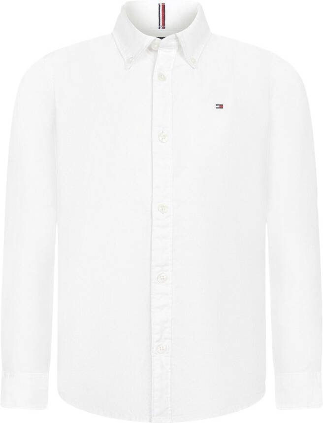 Tommy Hilfiger Junior Button-down shirt Wit