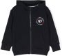 Tommy Hilfiger Junior Hoodie met geborduurd logo Blauw - Thumbnail 1