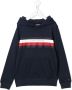 Tommy Hilfiger Junior Hoodie met logoprint Blauw - Thumbnail 1