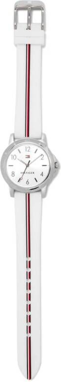 Tommy Hilfiger Junior Horloge van roestvrij staal Wit
