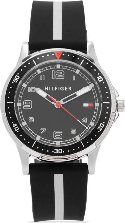 Tommy Hilfiger Junior Horloge van roestvrij staal Zwart