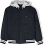 Tommy Hilfiger Junior Jack met capuchon Blauw - Thumbnail 1