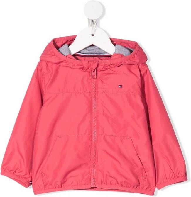 Tommy Hilfiger Junior Jack met logoprint Roze