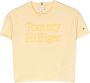 Tommy Hilfiger Junior T-shirt met geborduurd logo Geel - Thumbnail 1