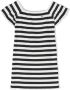 Tommy Hilfiger Junior Jurk met geborduurd logo Blauw - Thumbnail 1